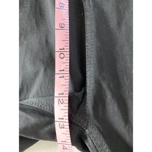 Red Bottoms Black High-Waist Booty-Lifting Stretch Jeans Size 22 Western Biker - Picture 13 of 15